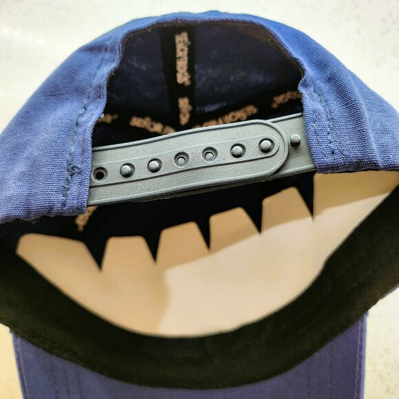 Senor Frogs Blue Brimmed Hat with Surfing Themed Logo - Picture 8 of 9